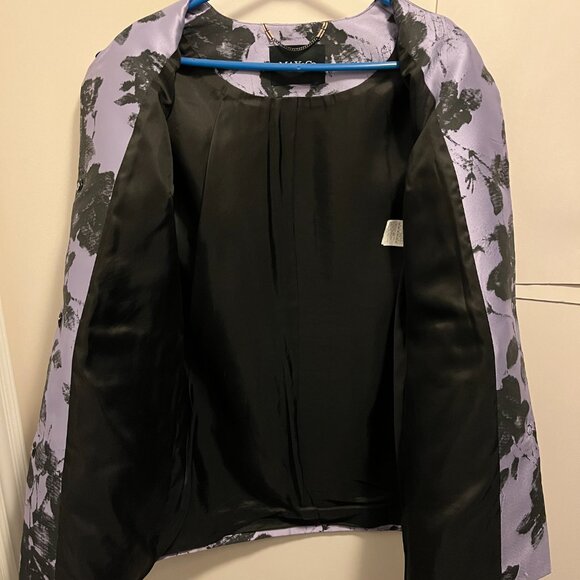 Max & Co Lilac Floral Overcoat - Picture 3 of 8